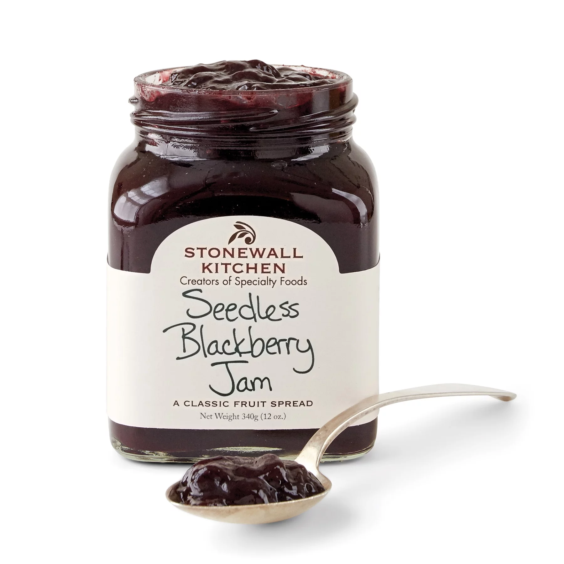 Stonewall Kitchen Seedless Blackberry Jam - 12 oz jar