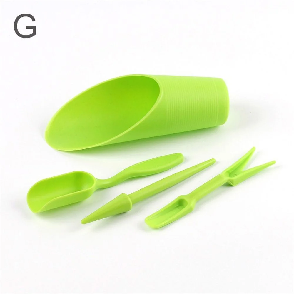 1Set Seedlings Bonsai Fertilizer Drilling Planted owing Device Planter Kit Garden Accessories Succulents Tool GREEN