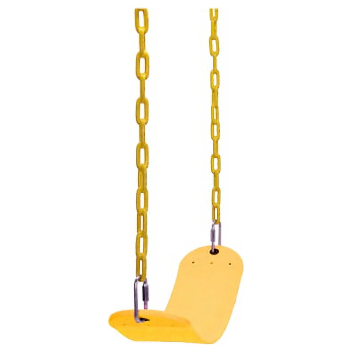 Fithood Heavy Duty Swing Seat Set Accessories Replacement Swings Slides Gyms Outdoor yellow
