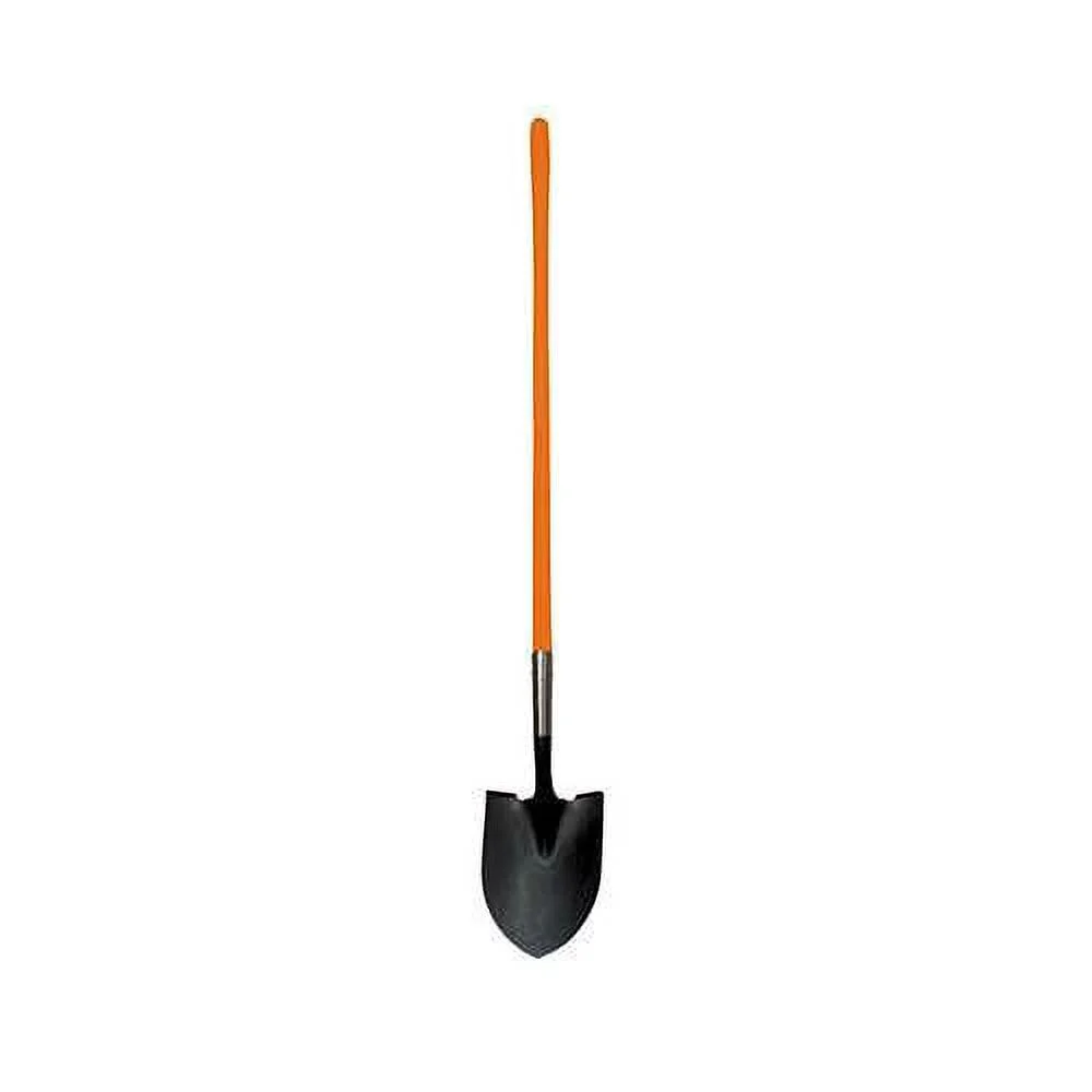 A.M. Leonard Round Point Closed Back Shovel with Composite Handle - 48 Inch Length