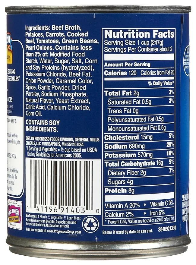 Progresso Beef Pot Roast With Veggies, 18.5 oz, 3 pk