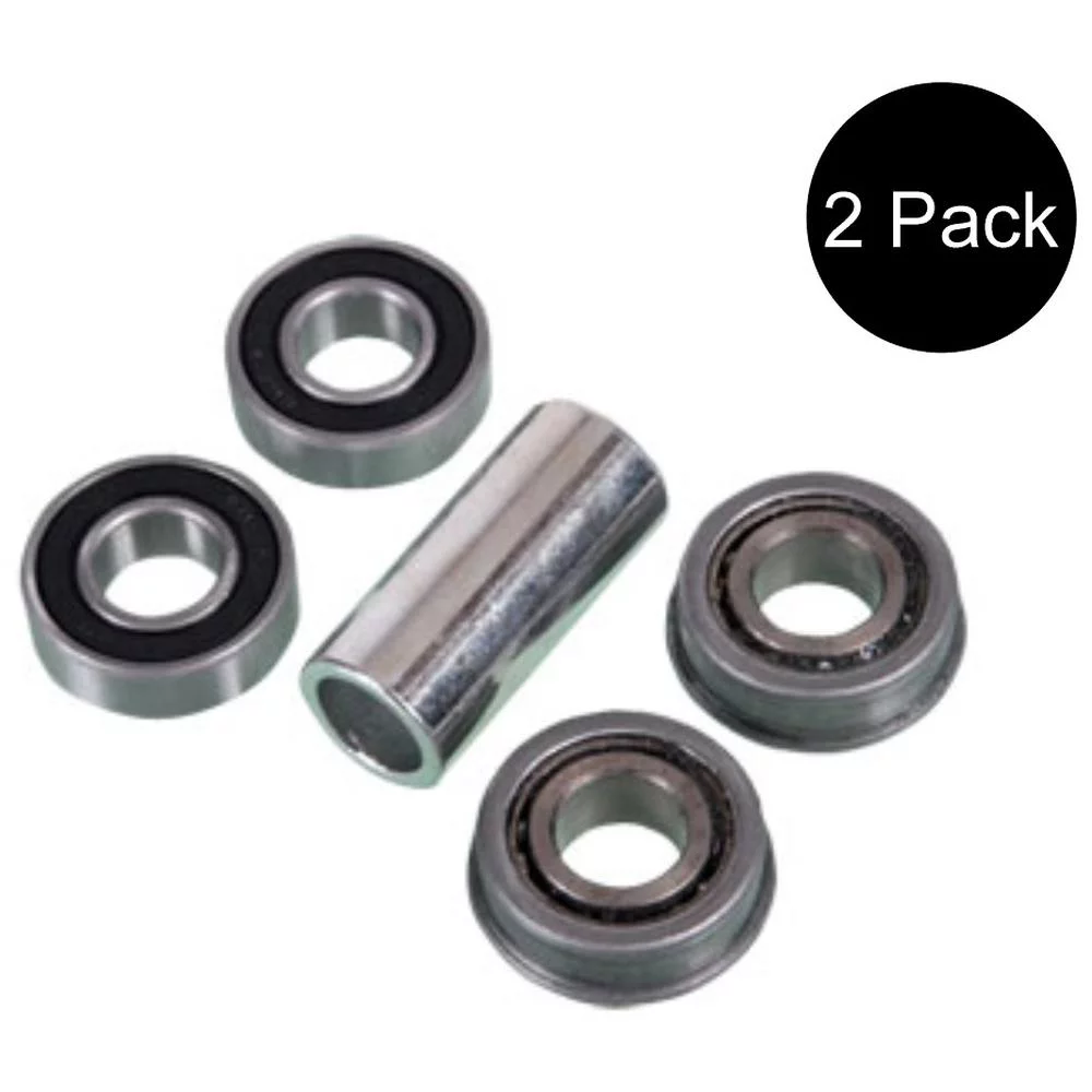 RAParts 2 pk. 13X650X6 4PLY Wheel Assembly 10202 97166 Silver (#D65) fits Dixie Chopper