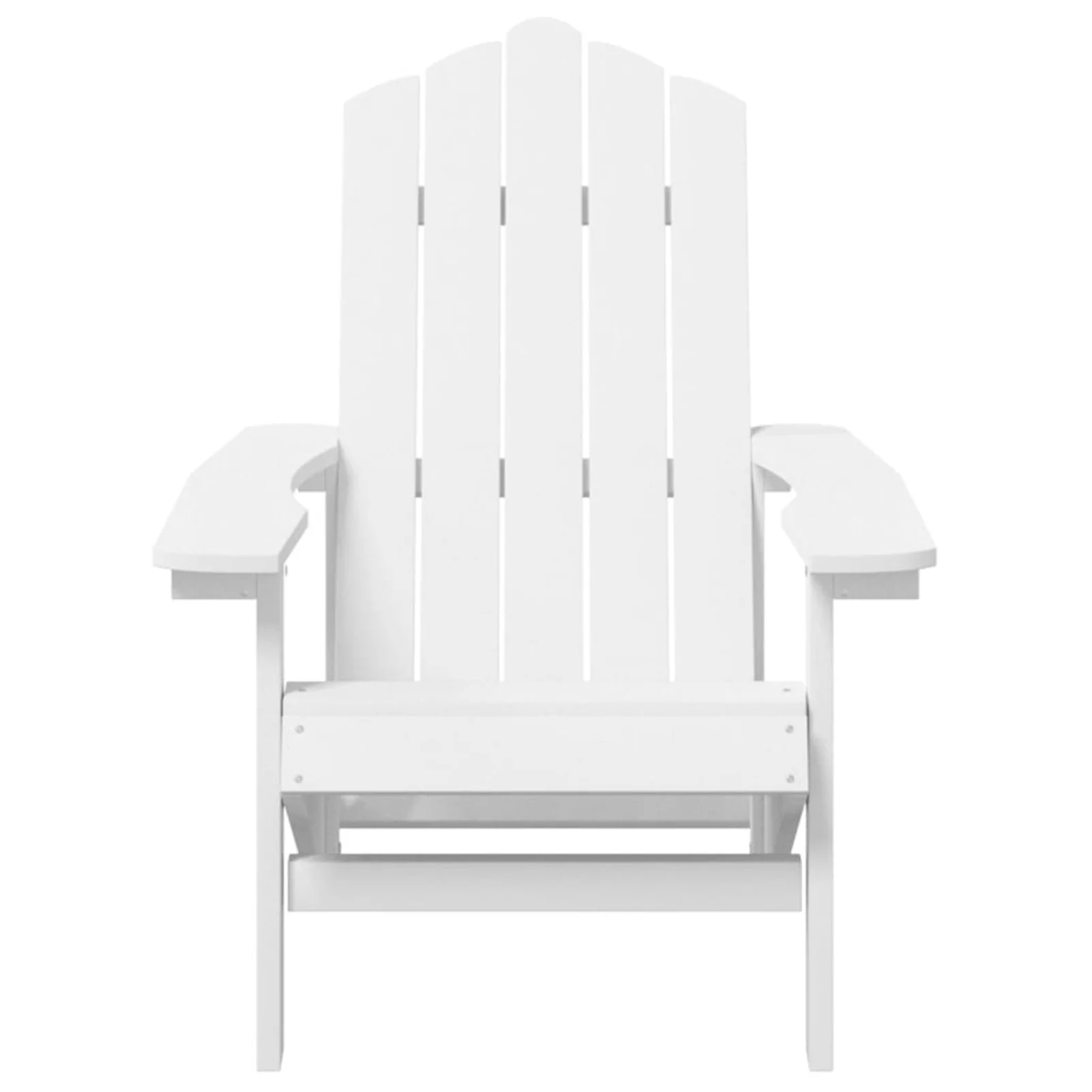 Andoer parcel,Hdpe White Patio Chairs Patio Lawn Chair2 Pcs Hdpe Wood Chair Patio Chair 2pcsDeck Lawns Weather Resistant Patio Vidaxl Set Of 2pcs White Chair Hdpe Steel