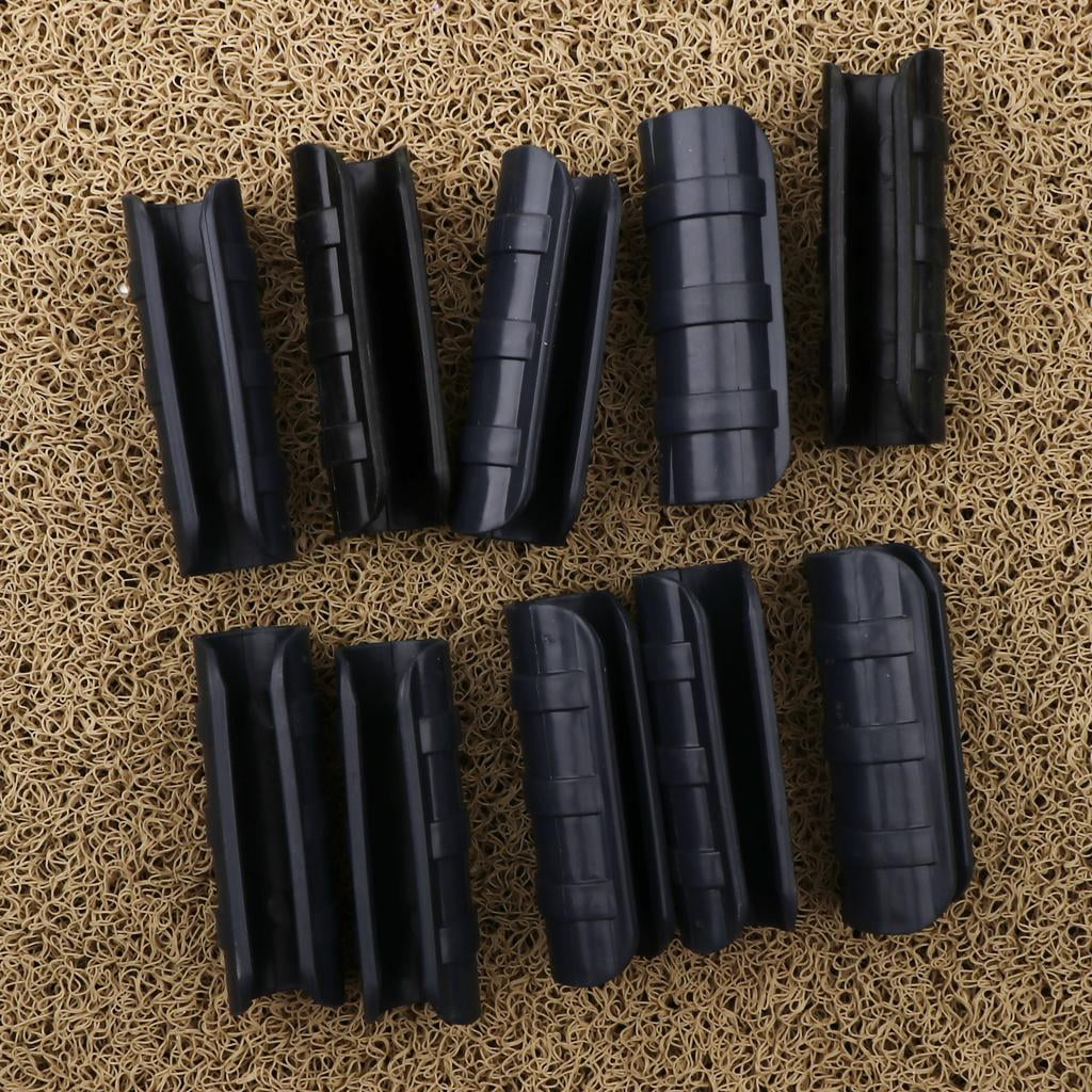 60pcs Black Snap Clamp for Greenhouse Frame Pipe Clip 1 inch Durable