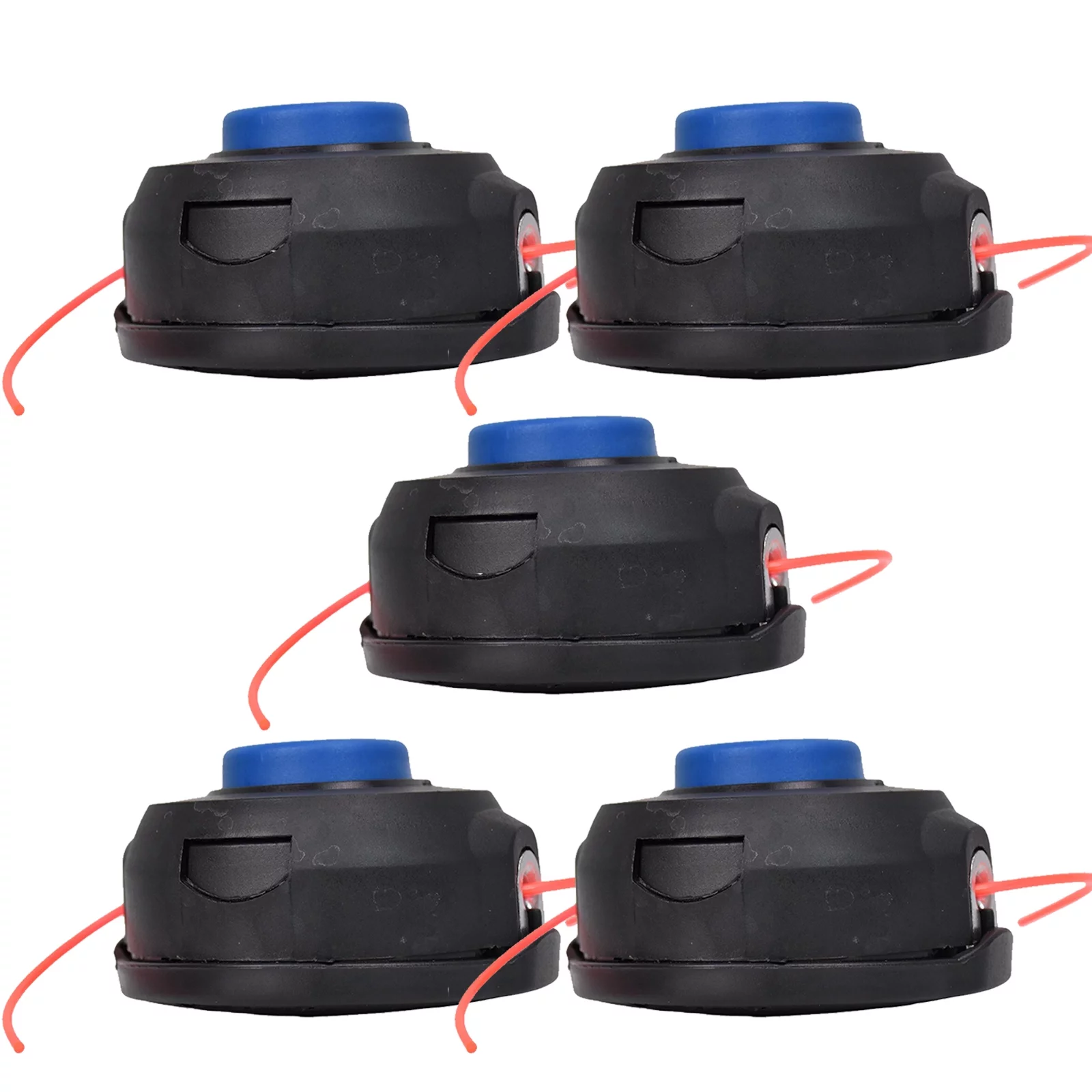 Max Motosports 5 Pack T25 String Trimmer Head for Husqvarna Weedeater Cutter Line Head Bump 122L 128L 323C 325C 325CX 326CX