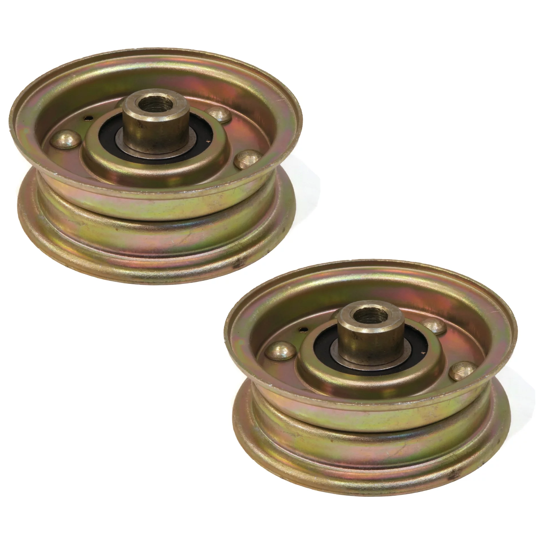 The ROP Shop | (Pack of 2) Flat Idler Pulleys for Toro 62-4540, 624540, 62-4540-03, 62454003