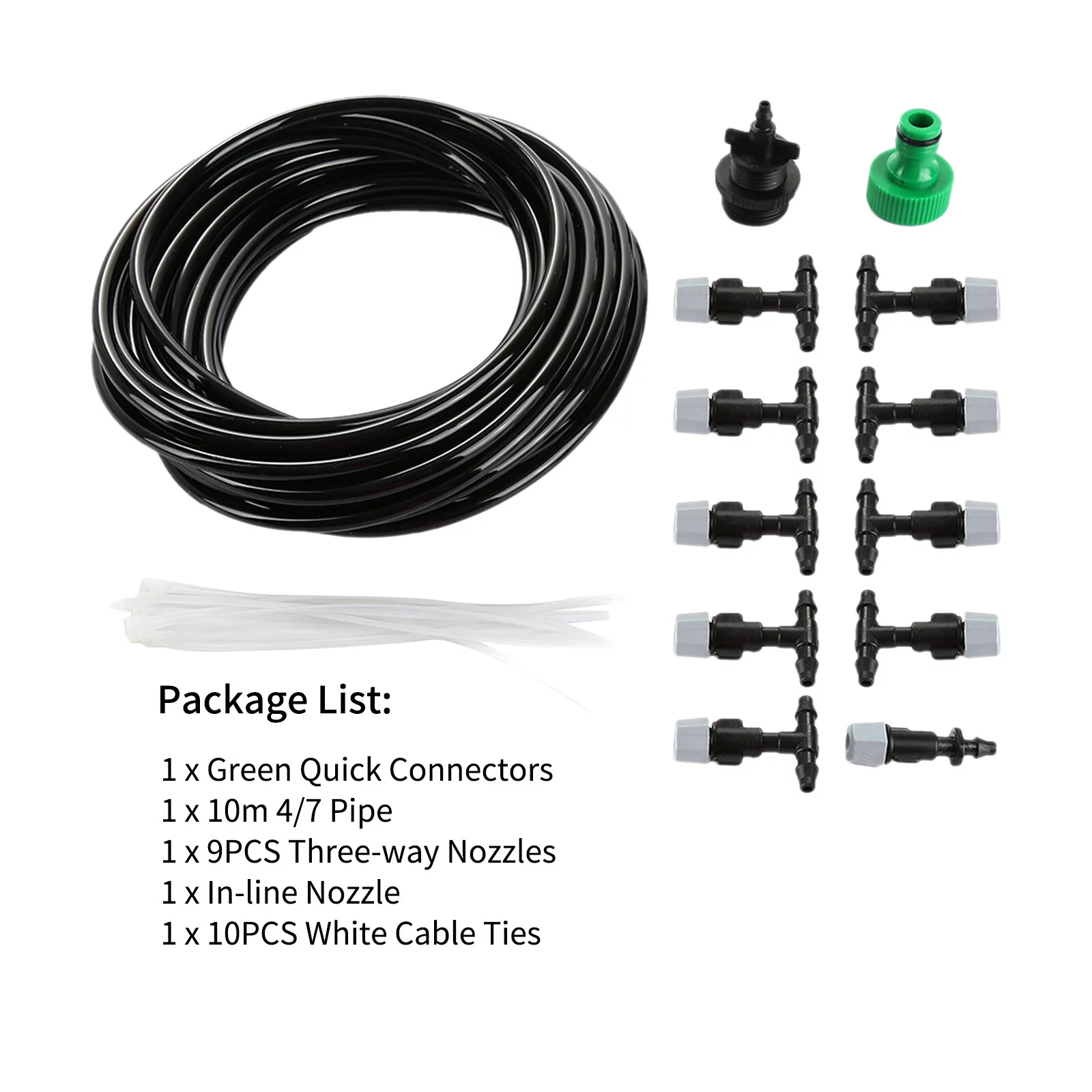 Irrigation System,Diy Kit With Quick Patio Lawn Nozzles Quick Patio 10m/32.8ft Diy Kit Dsfen Qisuo Lawn Er Beds Solinder