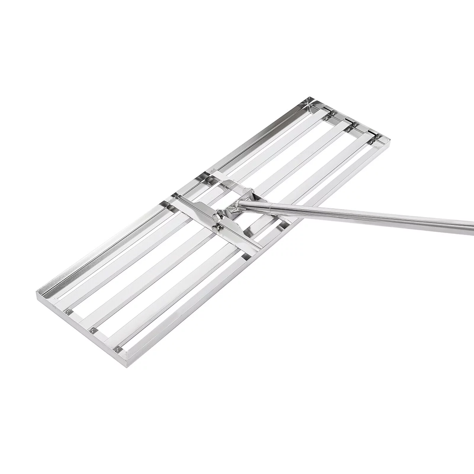 Leveling Lawn Rake Soil Rake Leveling Lawn Assistant Grass Golf Field Level Lawn Level Tool Silve