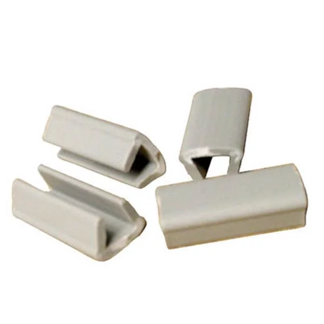 Plastic Guide for Top of Glass, Aluminum