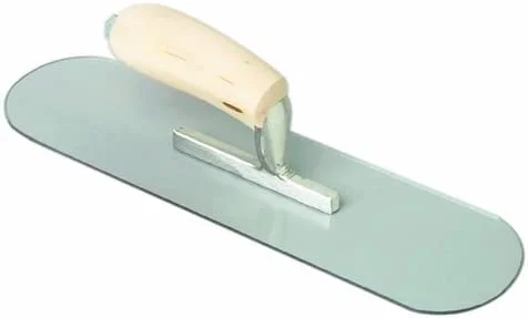 Bon 12-905 Curry 10-Inch by 3-Inch Plexiglas Swimming Pool Trowel with Wood Camel Back Handle