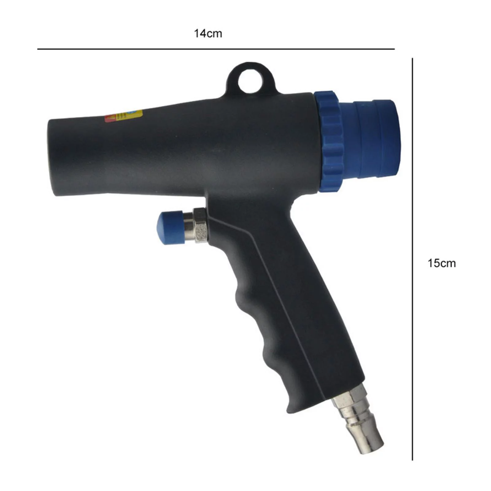 Vacuum Duster Blower Triggers Portable Dust Blower Vacuum Cleaner Tool 2 in 1 Compressor Compressed