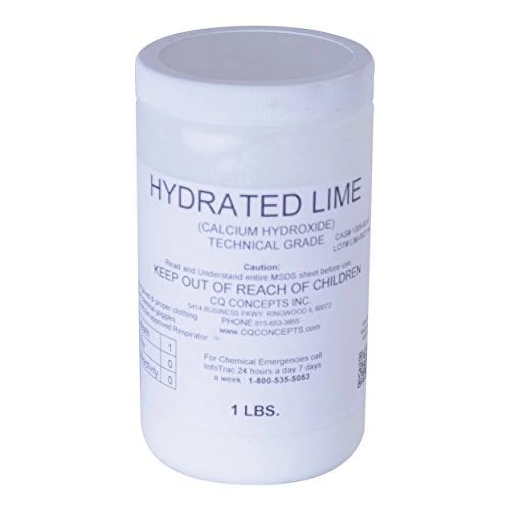 Hydrated Lime (Technical Grade) (5 pounds)