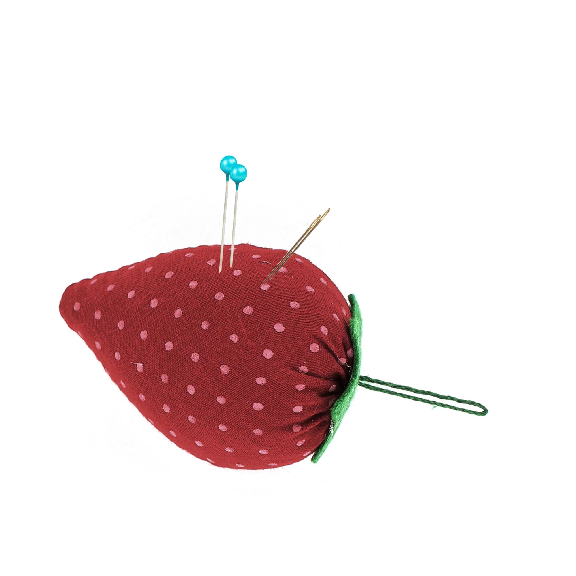Uxcell Red Strawberry Shape DIY Pin Cushion Pillow  Sewing Craft