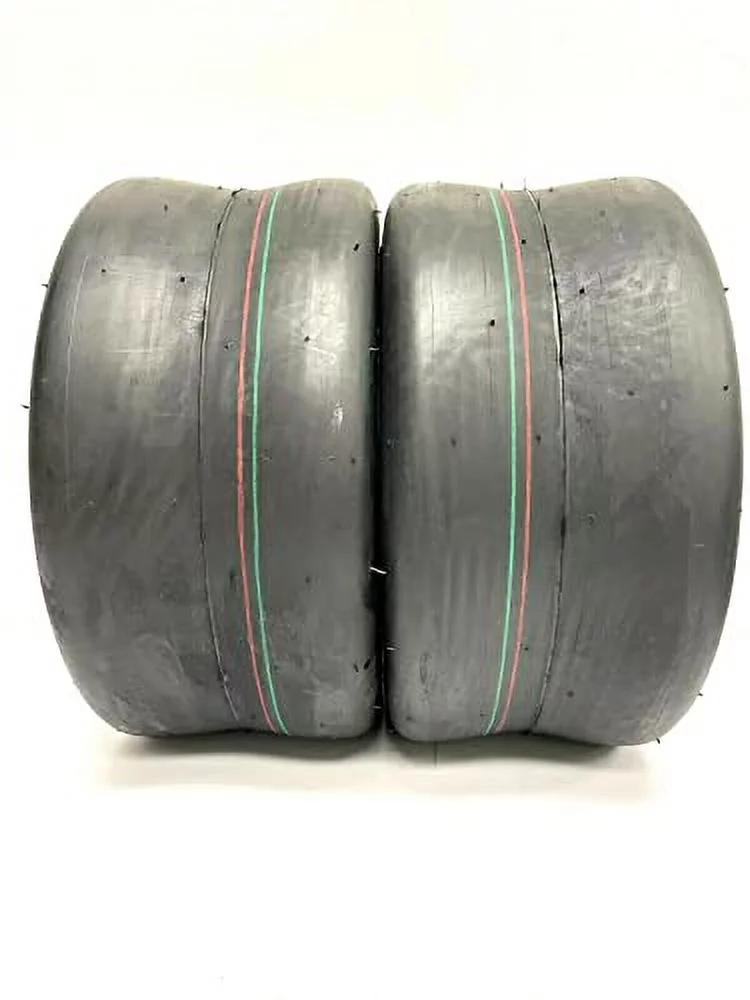 Two 13X6.50-6 Smooth Lawn Tires 4 Ply Scag, Gravely, Hustler, Toro, Ferris, ZTR