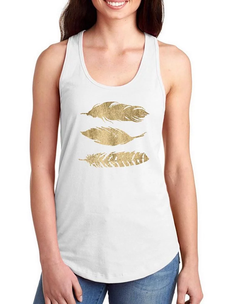 Golden Quote Iv Racerback Tank Women -Anna Hambly Designs, Female XX-Large