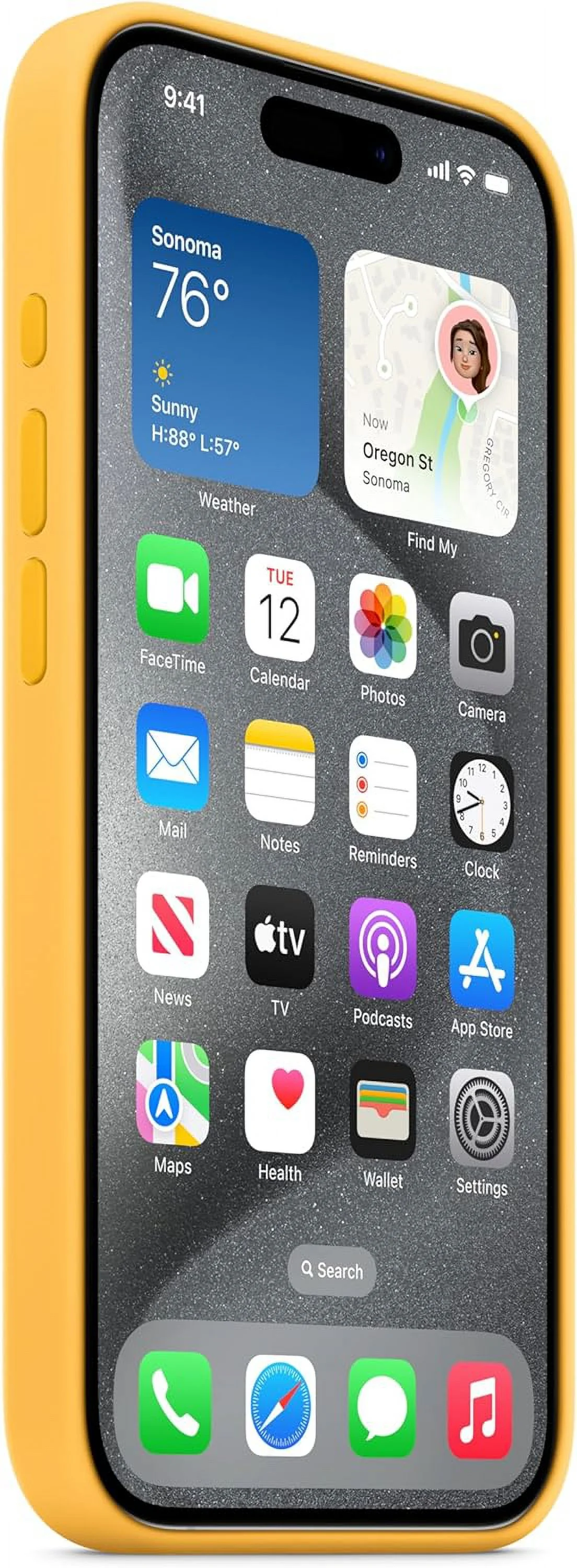 iPhone 15 Pro FineWoven Case with MagSafe - Mulberry