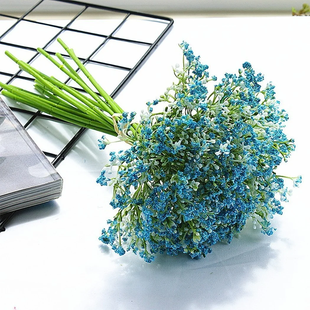 Fancy 16pcs/Bouquet Baby’s Breath Flowers 12.6