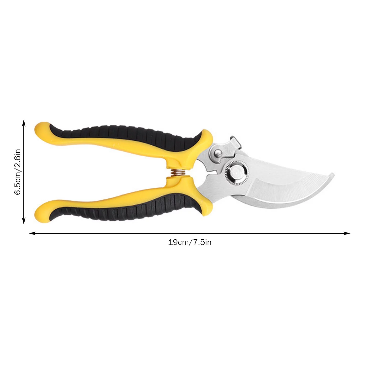 Stainless Steel Pruning Shears Multifunctional Garden Shears Orchard Flower Branch Fruit Picking Shears Garden Branch Tool Shears 1 Pack