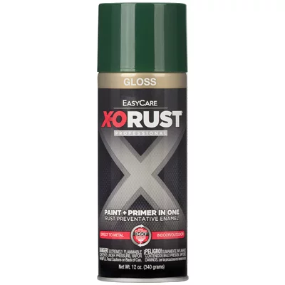 XOP11 12 OZ Spray Hunter Green Interior/Exterior Professional X-O Rust, Each