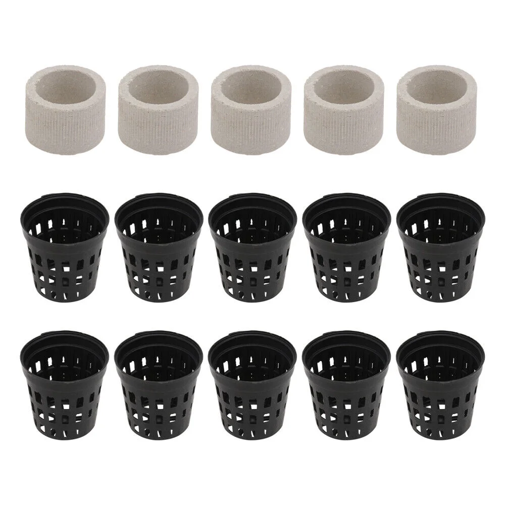 15 Pcs Nettie Pots Aquarium Water Plant Cup Aquatic Plants Colonizations