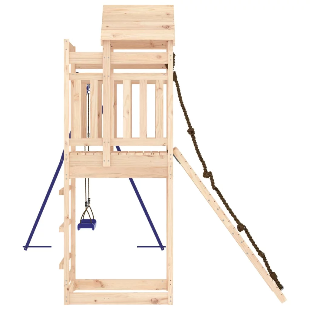 Walmeck Playset Solid Wood Pine