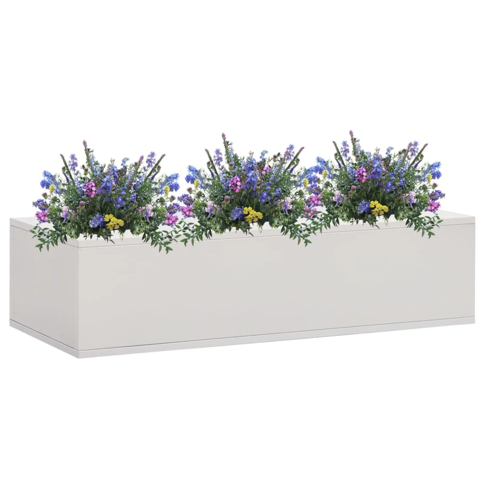 Irfora parcel,Office Flower Box 35.4inx15.7inx9.1in Steel Balcony Steel Balcony Deck Balcony DeckBox 35.4inx15.7inx9.1in Steel DeckDecor