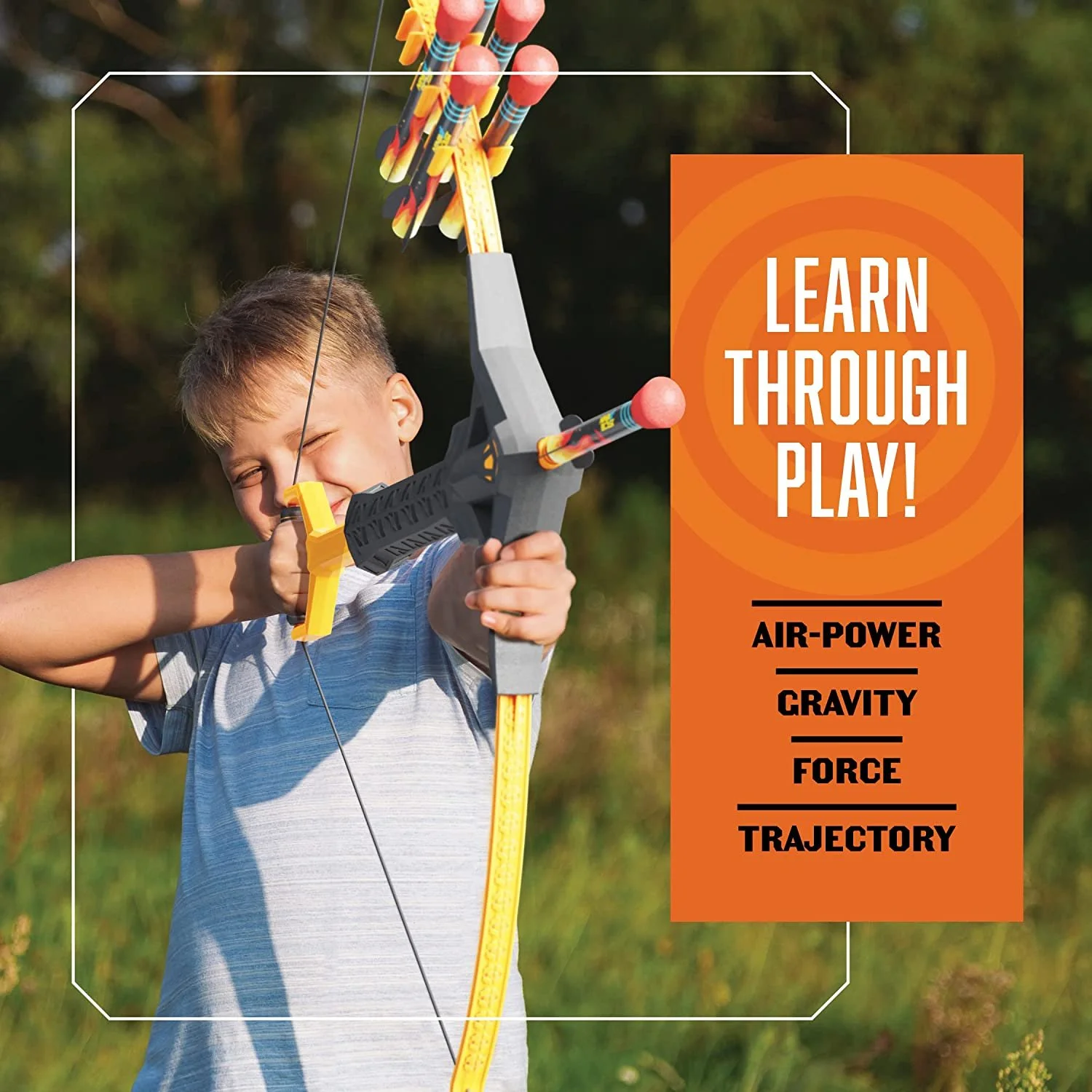 Ninja Blast Power Pull Archery Mega Bow and Arrow Set