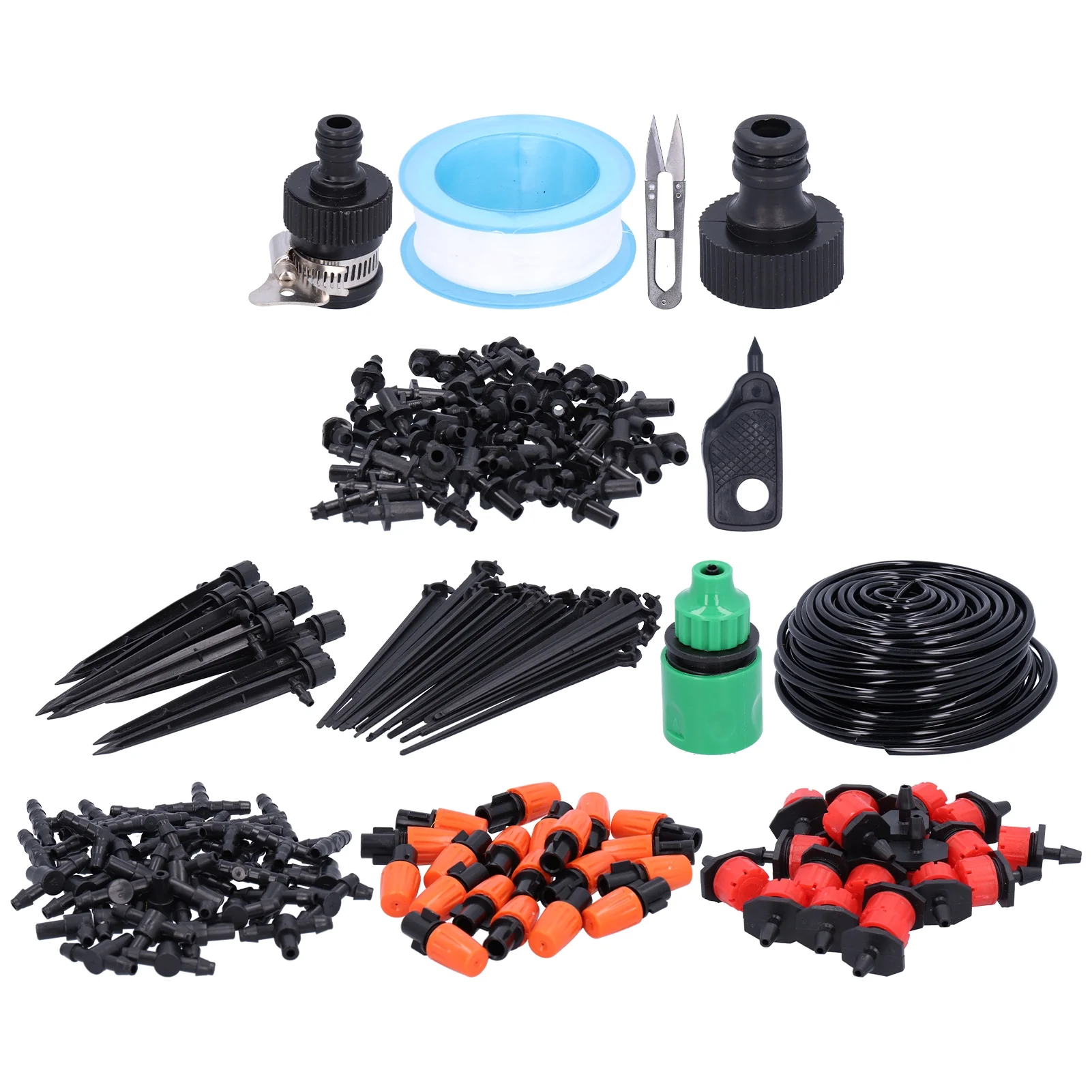 Irrigation Equipment Garden Watering Irrigation System DIY 30M Hose Micro Drip Kit for Plant Watering
