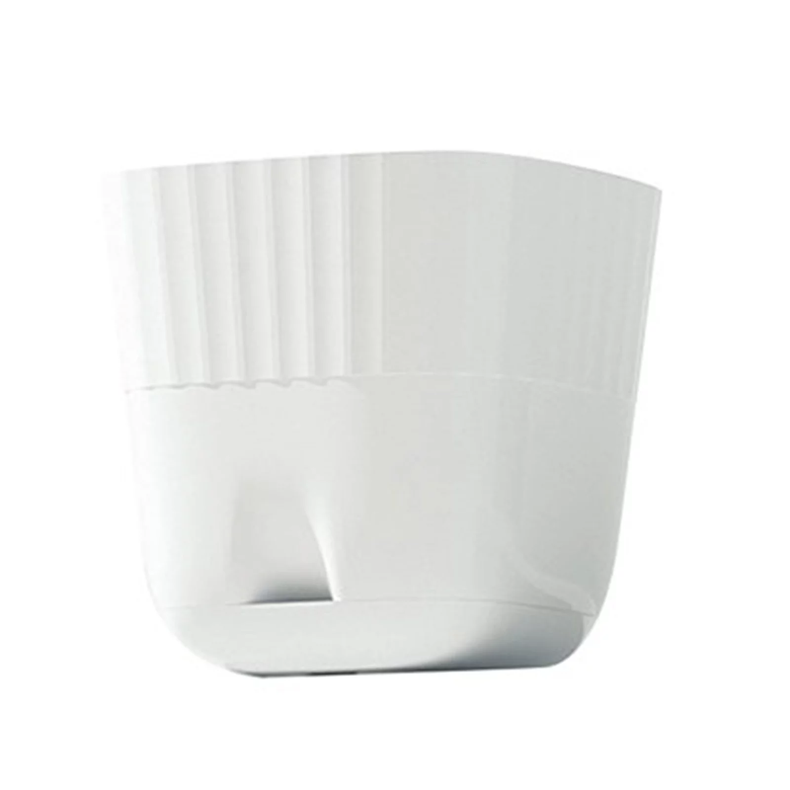 MVNSFEW Flower Pots Planters with Multiple Holes and Trays Pots for Indoor Outdoor Flower Succulent Modern Home Office Decor