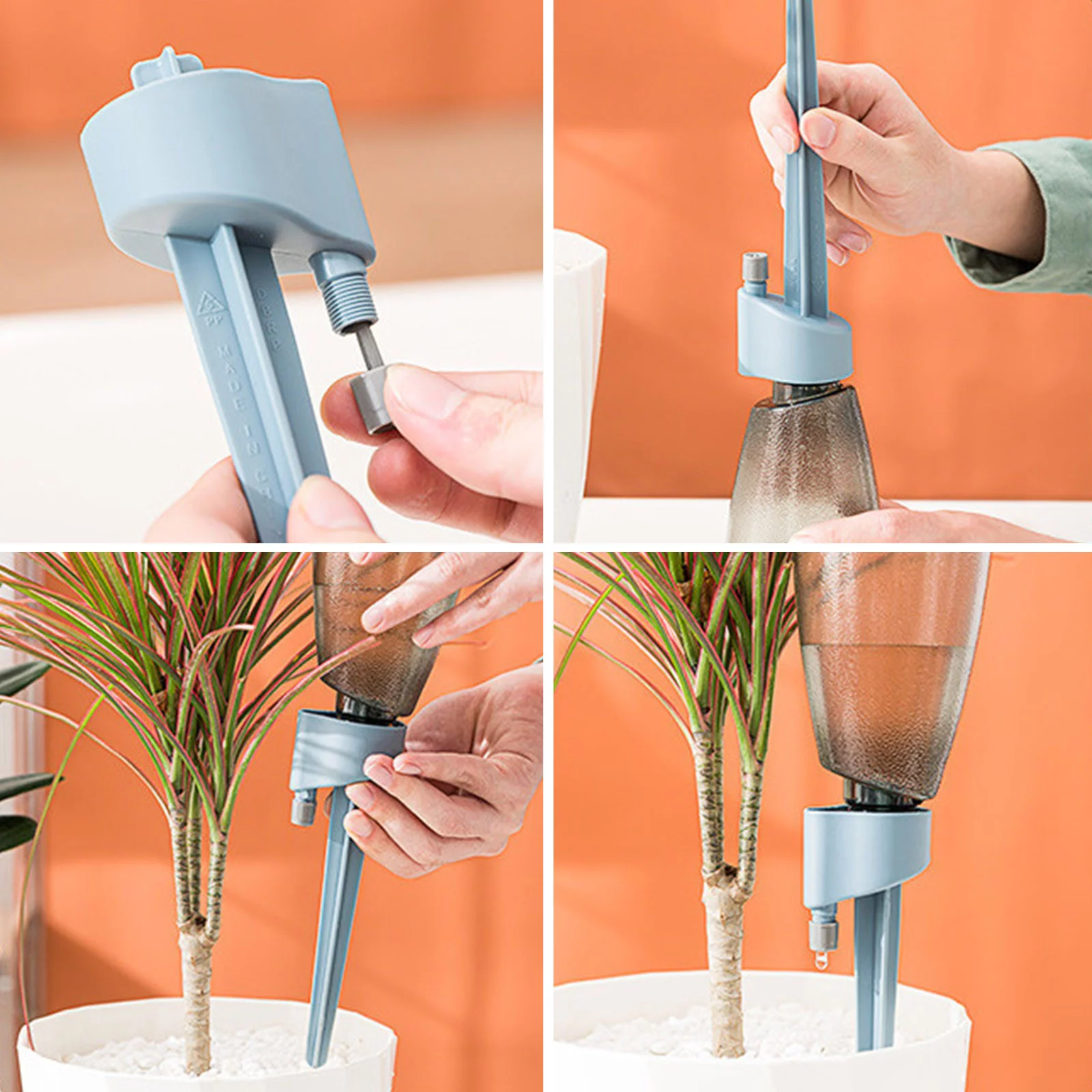 2PCS Gardening Automatic Waterer Home Practical Adjustable Flow Irrigation Tool Water Seepager