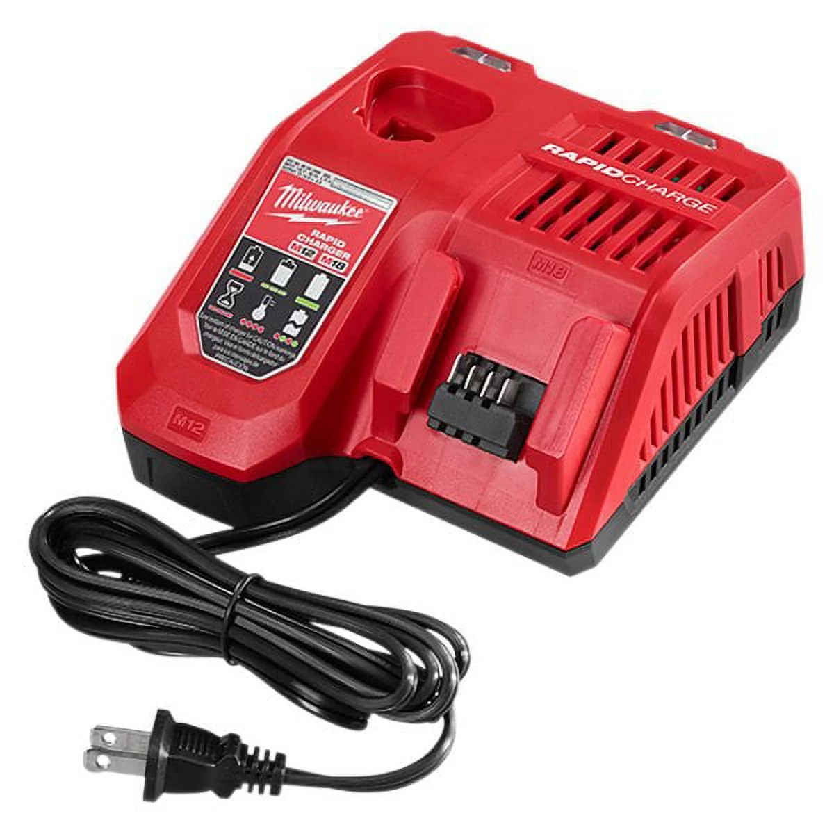 Milwaukee 48-59-1200 - M18 Redlithium High Output 12.0Ah Li-Ion Battery and Wall Charger