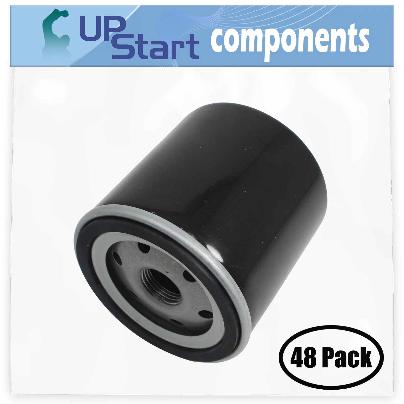 48-Pack 491056 Oil Filter Replacement for Toro 71192 (5900001-5999999)(1995) Lawn Tractor - Compatible with 52 050 02-S AM101207 Oil Filter
