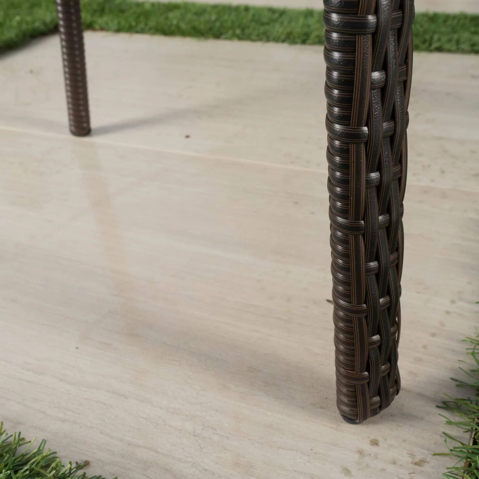 Solomon Wicker Stacking Chairs - Set of 4