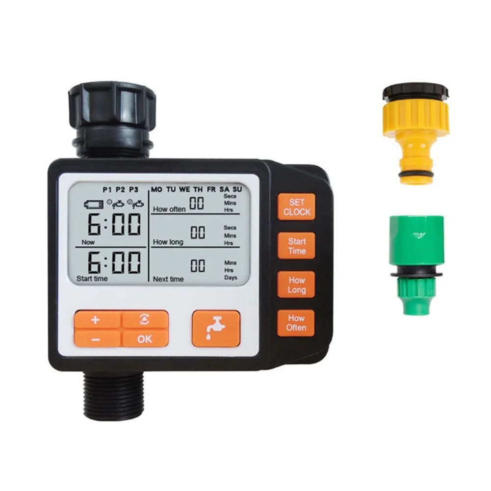 Watering Timer Automatic On Off Controller Garden Electronic Water Irrigation
