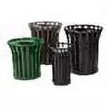 Witt Industries WC2000-GN Urn basket with black galvannealed liner- green