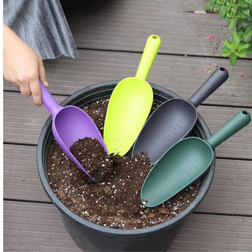 Balcony Vegetable Planting And Flower Planting Tool Small Shovel Thickened Dark Green