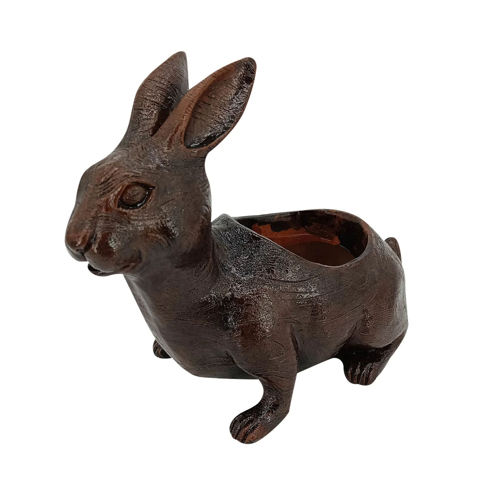 Valentines Day Gifts Resin Rabbit Shape Daisy The Planter Swing Face Planter Pot Hanging Resin Flower Head Planters For Indoor For String Of Pearls Ideal Gifts Succulent Po