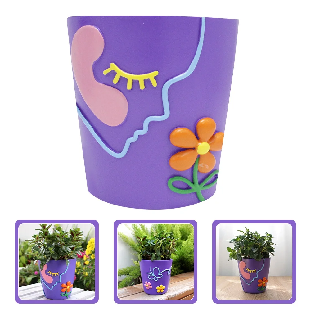 Jibingyi Resin Cactus Planter Succulent Planter Novelty Planter Resin Plant Pot Plant Container