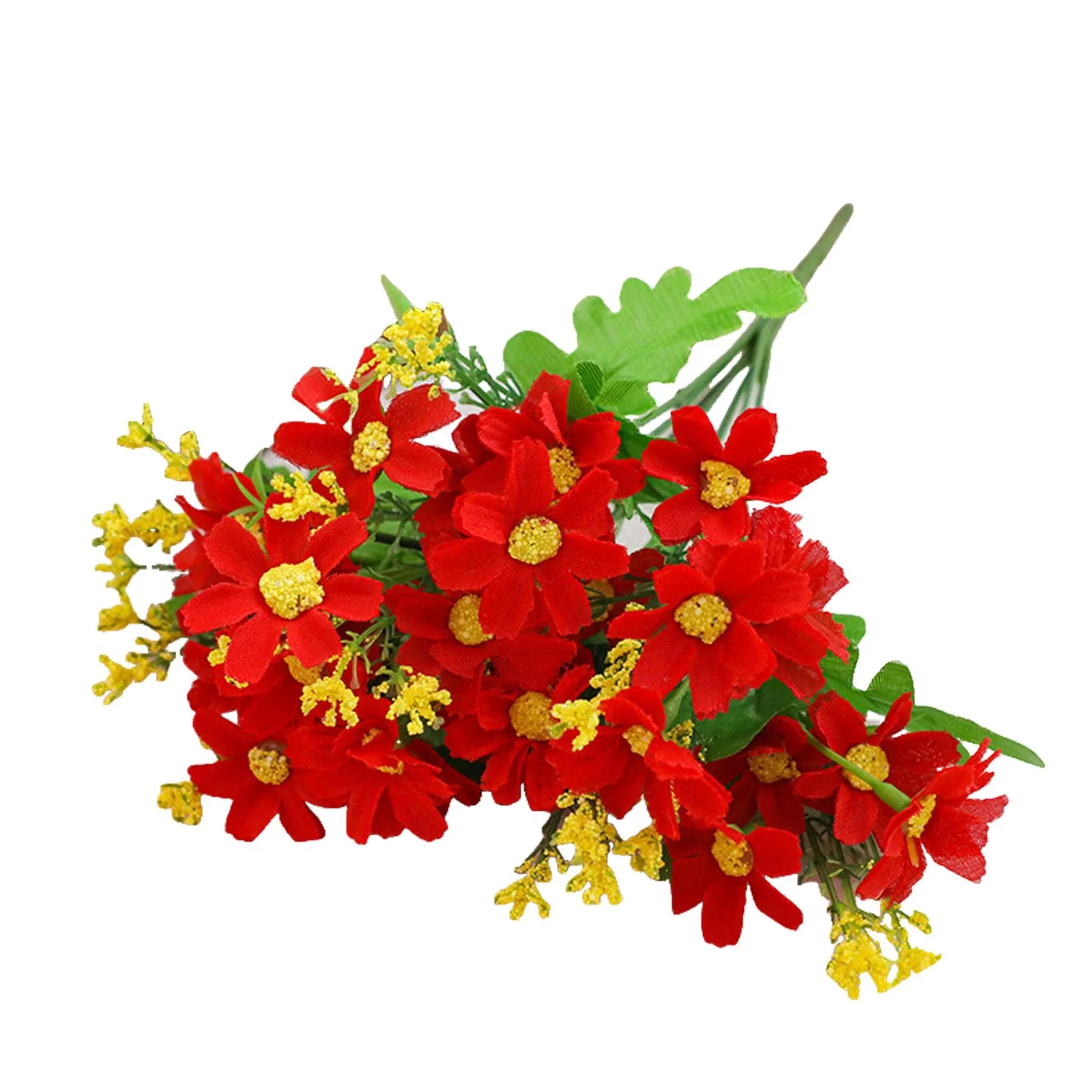 Acrylic Water for Artificial Flowers Outdoor Floriculture 28 Head Jump Orchid Daisy 7 Fork Flower Decorative Flower Silk Flower Flower Small Fresh Flower Birthday Gift For Men