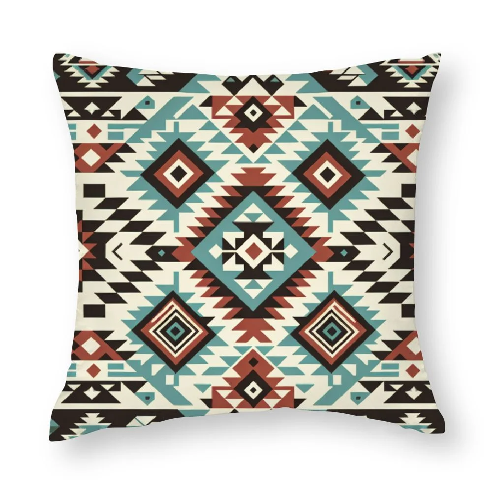 Ulloord  Western Decor Pillow Covers  Wild West Cowboy Decorative Throw Pillow Covers Cases Home Decor Urban Tribal Aztec Concrete Brown Cushion Case for Couch Sofa Outdoor