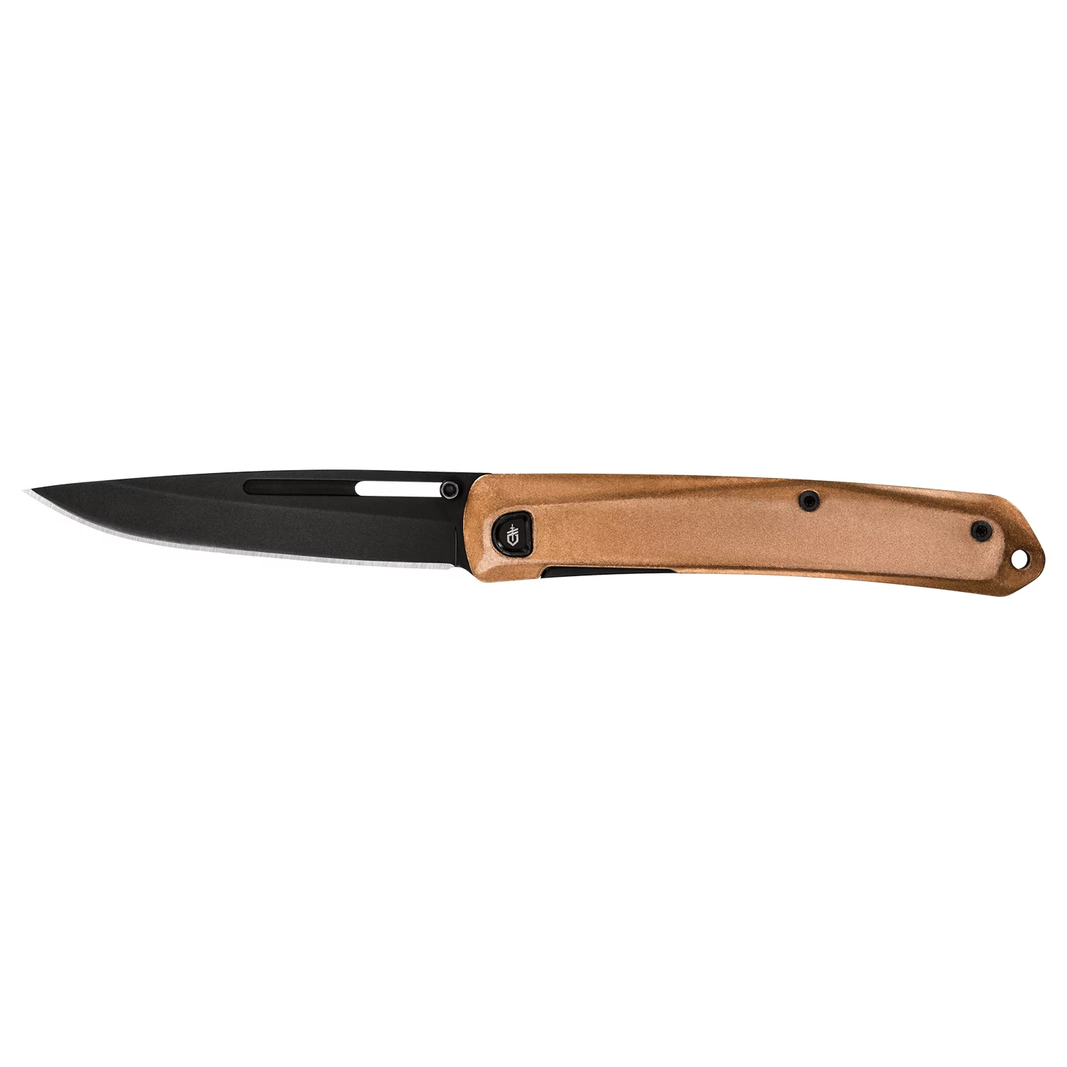 Gerber Affinity Folding Knife, Plain Edge, Copper