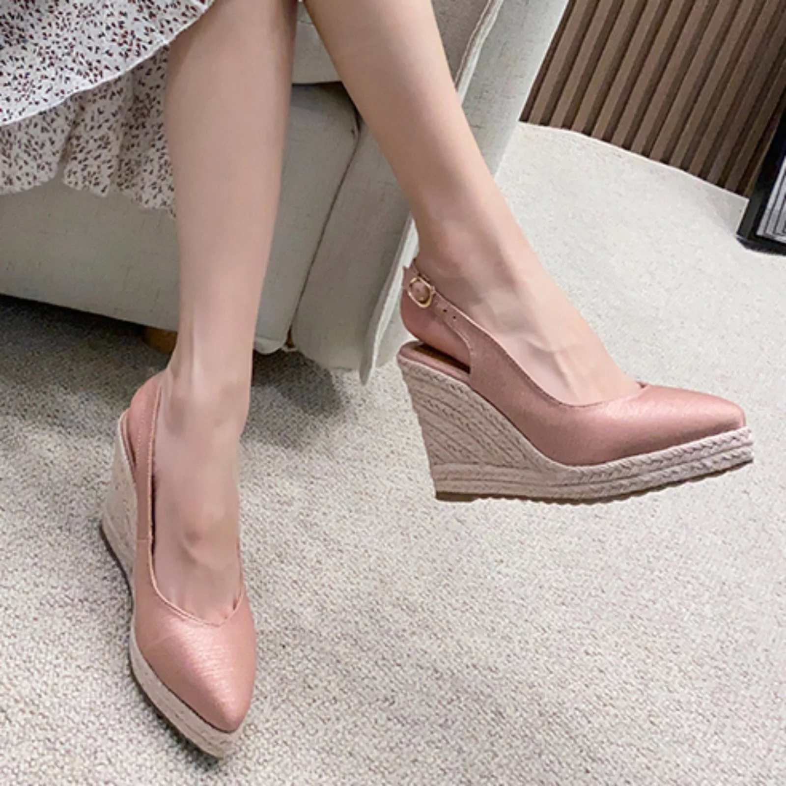 AdBFJAF Sandals Women Dressy Wide Feet High Waist Thermal Brushed Womens Leggings Skin Penetration Transparent Stirrup Slim Black Tights Pantyhoses 2024 Female