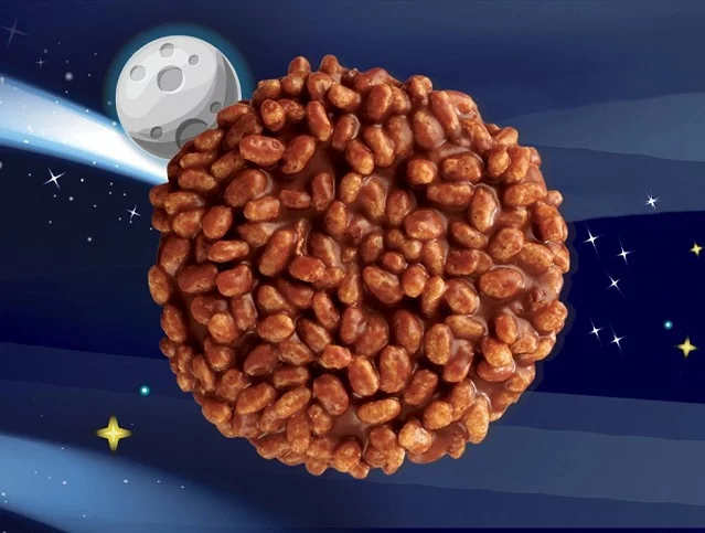 Little Debbie Star Crunch Cosmic Snacks, 3 Big Pack Boxes, 36 Individually Wrapped Cookies with Caramel and Crisp Rice