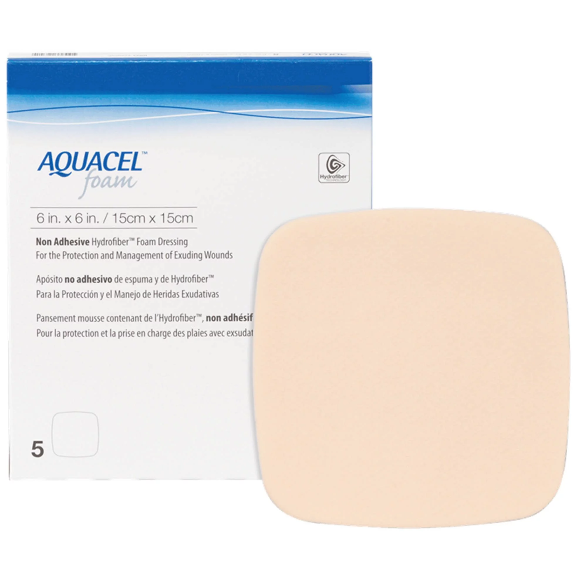 Aquacel Foam Dressing 6 x 6