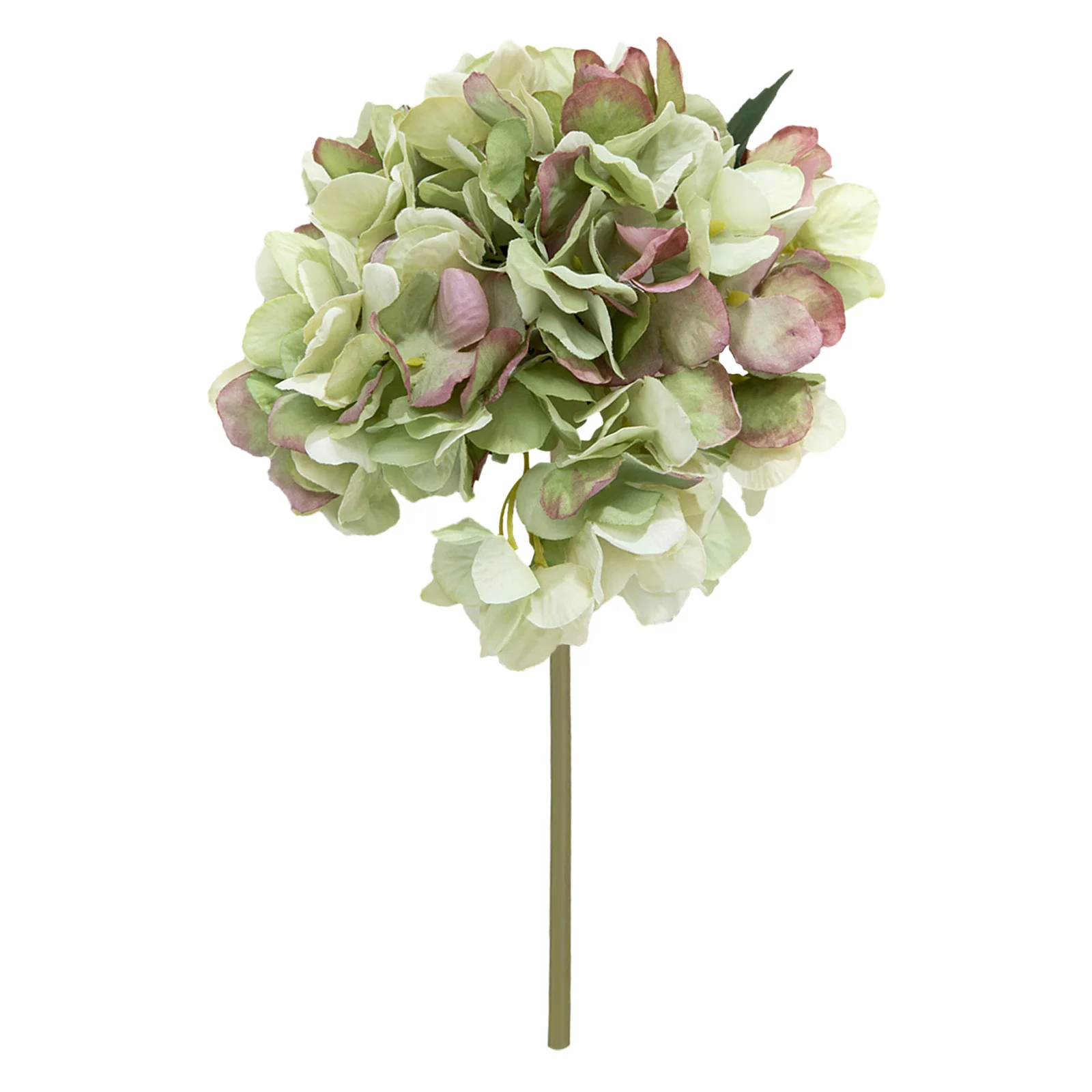 Yeetfub Artificial Flowers Silk Flowers Fake Hydrangea for Outdoor Simulation Flower Siying Single Hydrangea Flower Home Decoration Simulation Flower