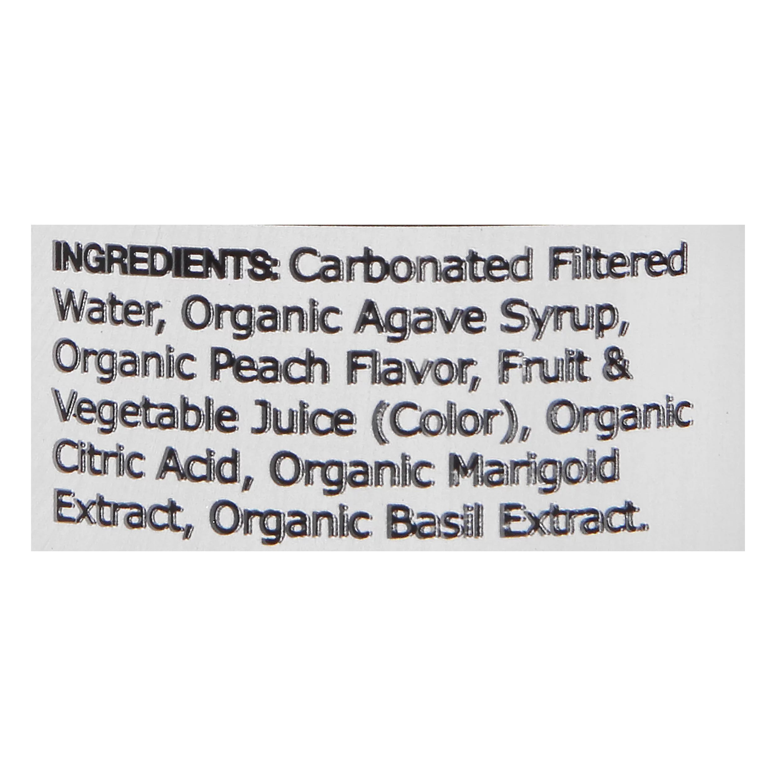 Petal 2447845 12 fl oz Peach Marigold Sparkling Juice