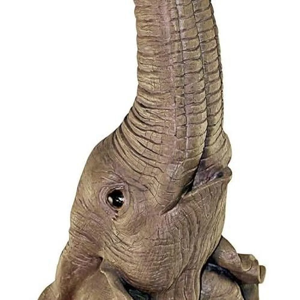 NG28198 Tiny The Elephant Lawn Sculpture Garden Sprinkler, Multicolored