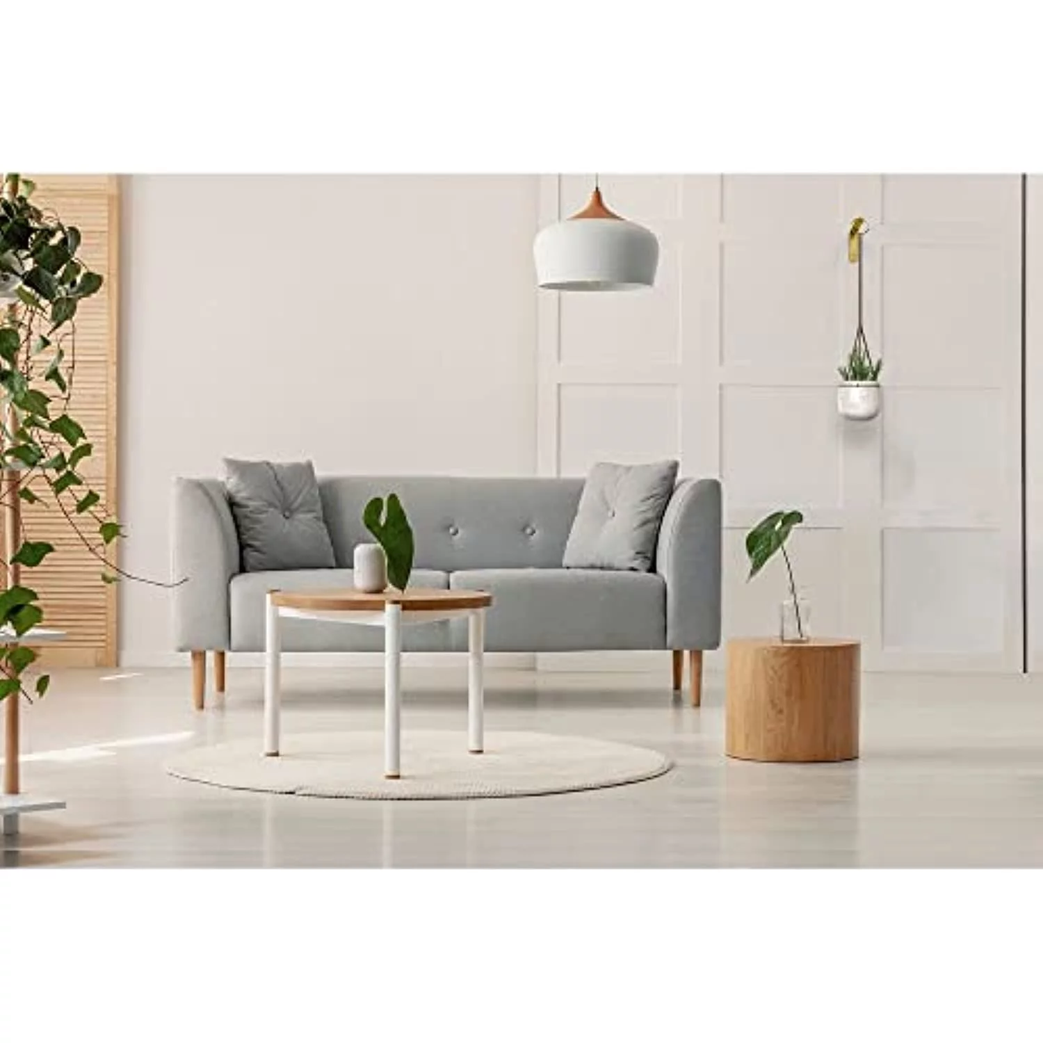 N275-504 - V2644 - 7-in Square Plant Hanger in Brushed Gold