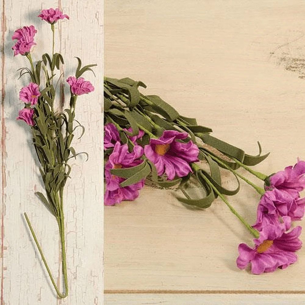 cWI gifts 28 Set of Two Purple Aster Daisy Flower Spray