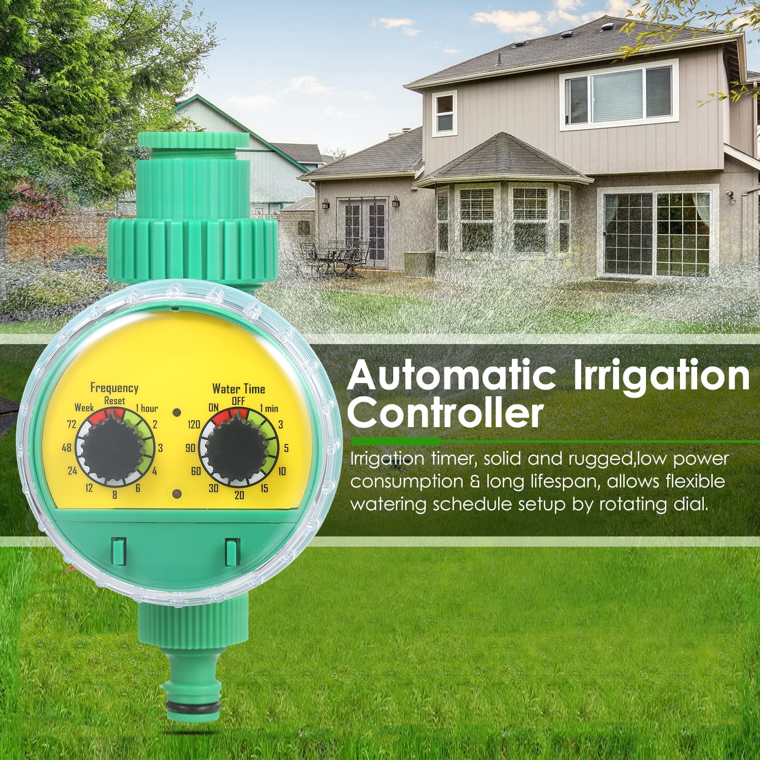 Irrigation Kit,Kit Diy With Nozzles Misters Drippers Meters Lawn Patio Drip Kit Drippers 30 Meters Diy With Nozzles Plant 30 Meters Lawn Rookin Buzhi 20/27mm Diameter Of Dsfen Kit With With